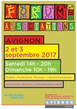 Affiche Avignon Forum Associations 2017